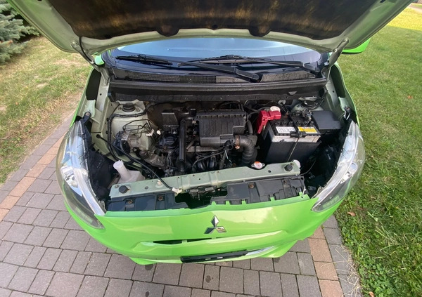 Mitsubishi Space Star cena 6500 przebieg: 192449, rok produkcji 2013 z Ustrzyki Dolne małe 137